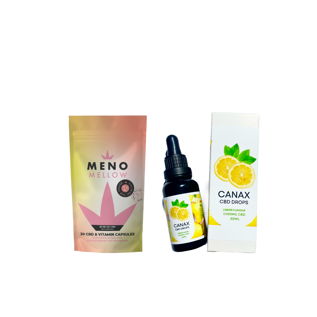 Spring Summer Sale 20% OFF Mellow meno &amp; Lemon Drops CBD Oil